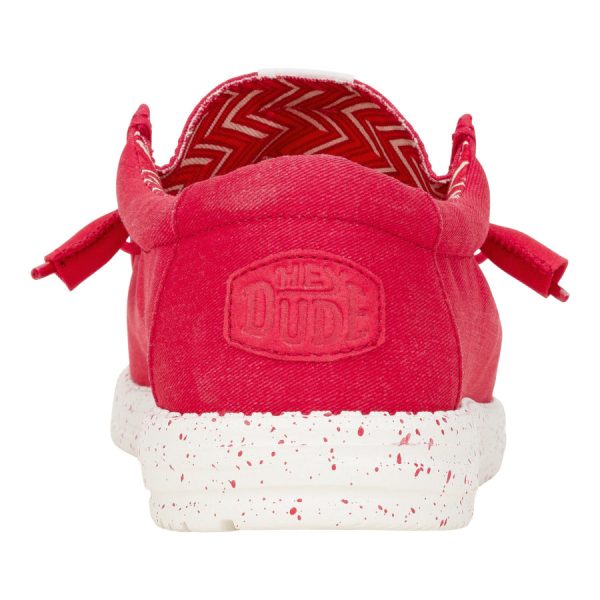 Wally Stretch Canvas - Savvy Red