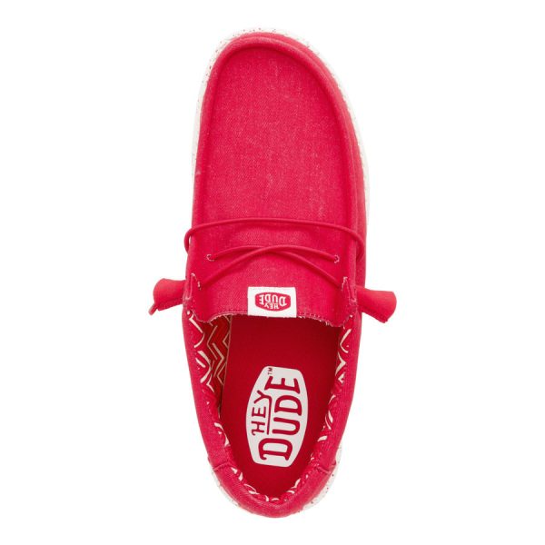 Wally Stretch Canvas - Savvy Red