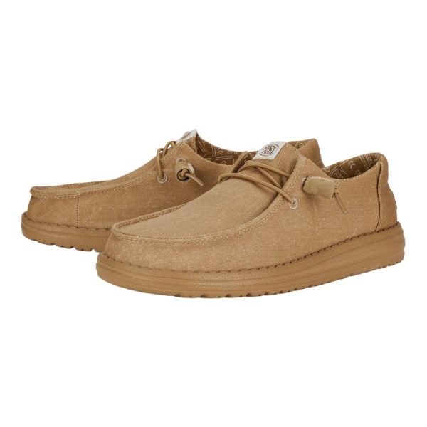 Wendy Stretch Canvas - Tan/Tan