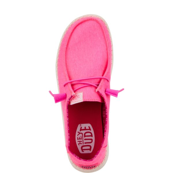 Wendy Stretch Canvas - Neon Pink
