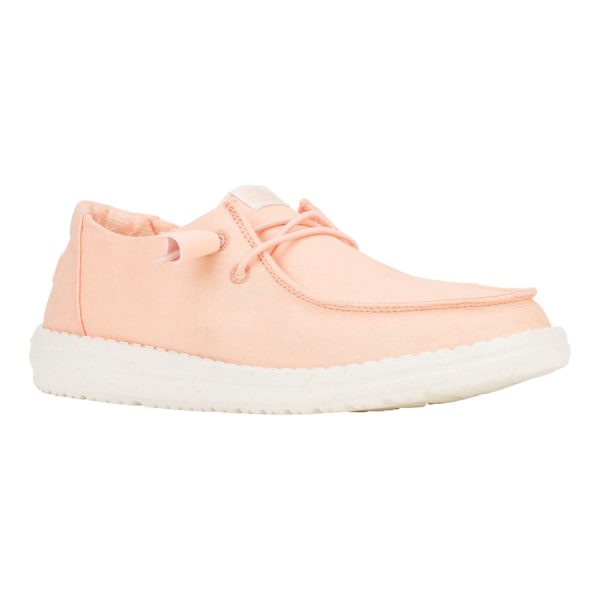 Wendy Stretch Canvas - Peach