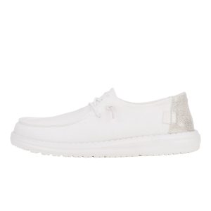 Wendy Metallic Sparkle - White