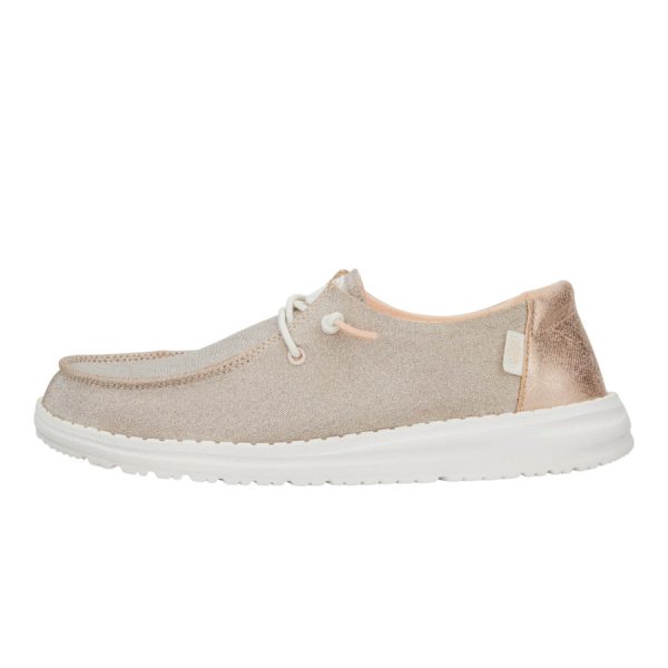Wendy Metallic Sparkle - Rose Gold