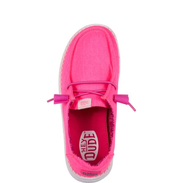 Wendy Youth Stretch Canvas - Neon Pink