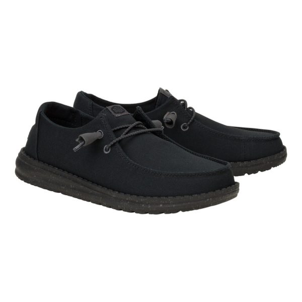 Wendy Canvas Mono - Black/Ash Rose
