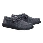 Wally Stretch Sox - Granite Grey/Black