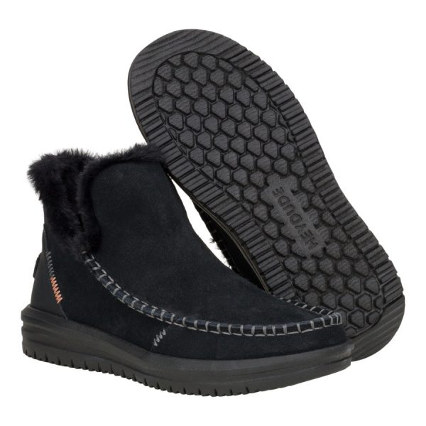 Camden Suede - Black/Black