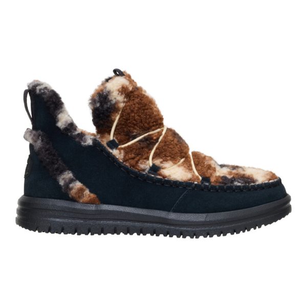 Camden Suede Cozy - Black Multi/Black