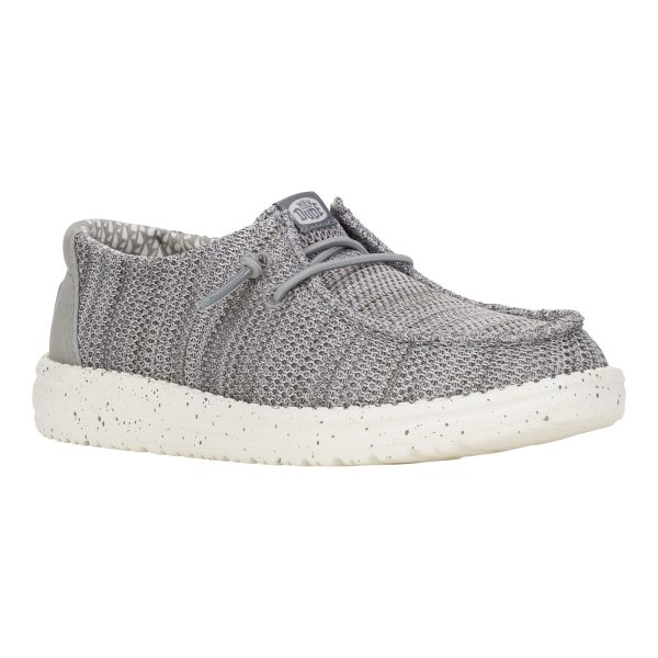Wally Youth Stretch Mesh - Grey