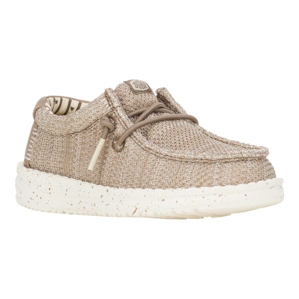 Wally Toddler Stretch Sox - Walnut