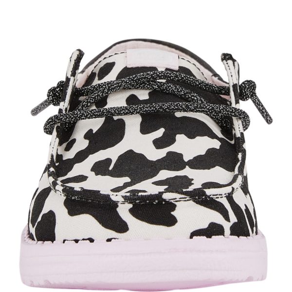 Wendy Funk Youth Cow - Black/Pink
