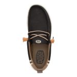 Wally Craft Linen - Black/Walnut