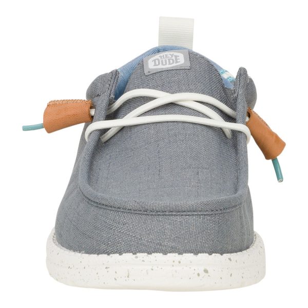 Wally Craft Linen - Monument Grey/Faded Denim