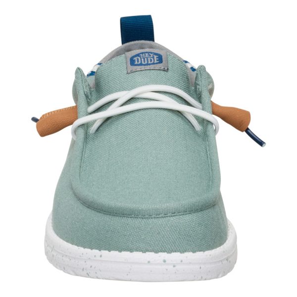 Wally Craft Linen - Iceberg Green/Moon Grey