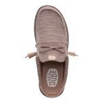 Wally Slip Stretch Sox - Deep Taupe/Chanterelle Tan