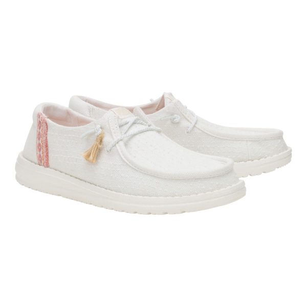 Wendy Perf Canvas - White