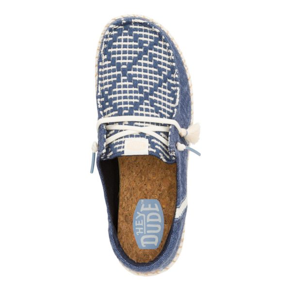 Wendy Funk Coastal Jute - Navy Blazer