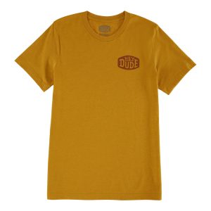 Go To Buckle Tee - Mustard