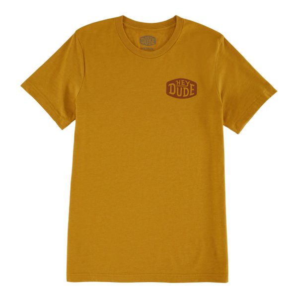 Go To Buckle Tee - Mustard