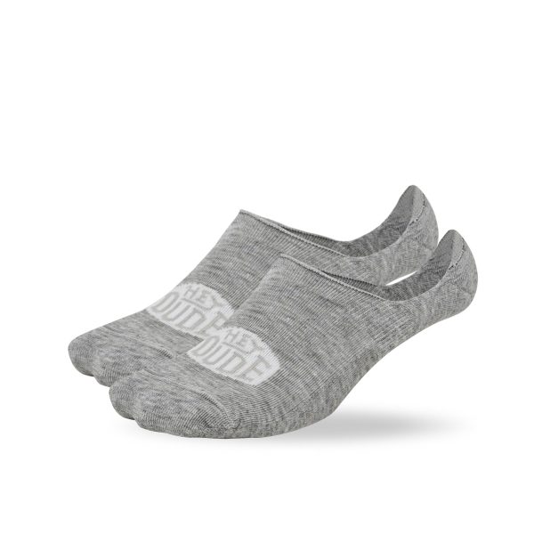 HEYDUDE No Show Sock 3 Pack - Multi Grey/White/Black