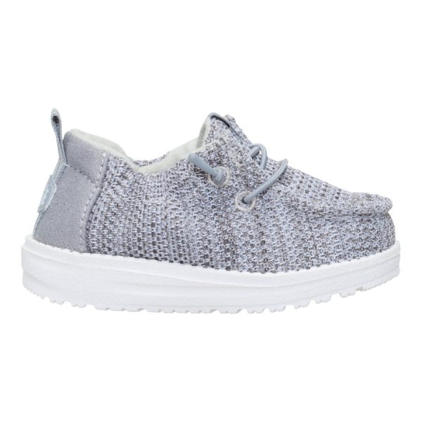 LilDude Slip On Core - Grey/White