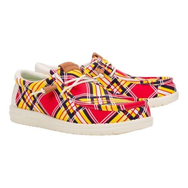 Wally Caddyshack Plaid - Black/Red/Yellow