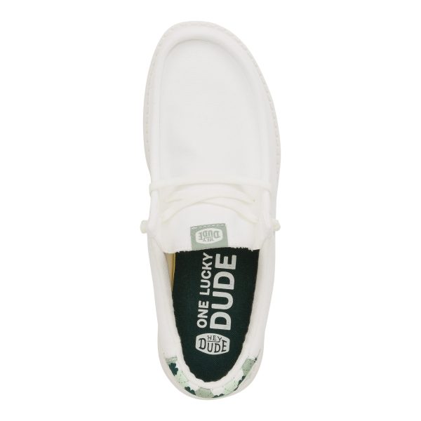 Wally St. Patrick's Day - White/Green