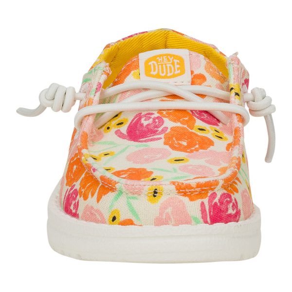 Wendy Toddler Watercolor Florals - Multi/Petal Pink