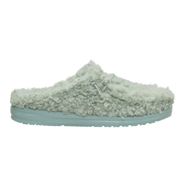 Wendy Slipper - Iceberg Green