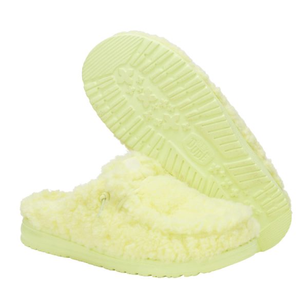 Wendy Slipper - Cozy Luminary Green