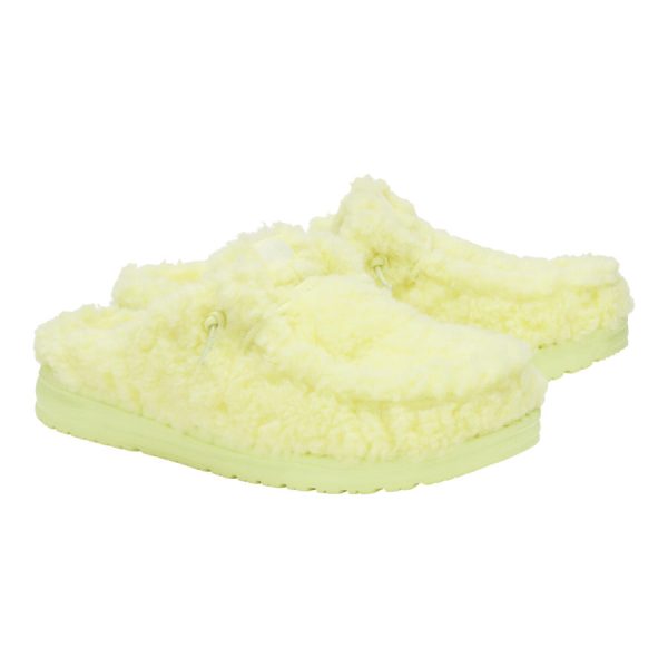 Wendy Slipper - Cozy Luminary Green