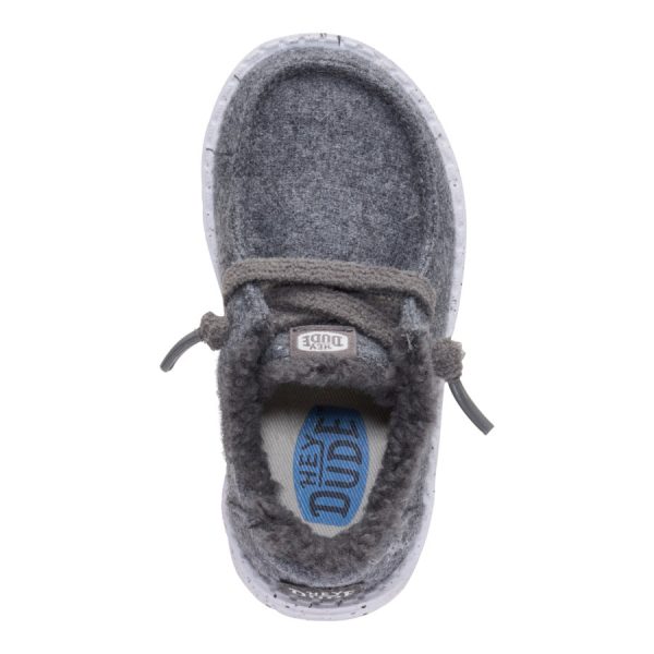 Wendy Toddler Wool Cozy - Charcoal