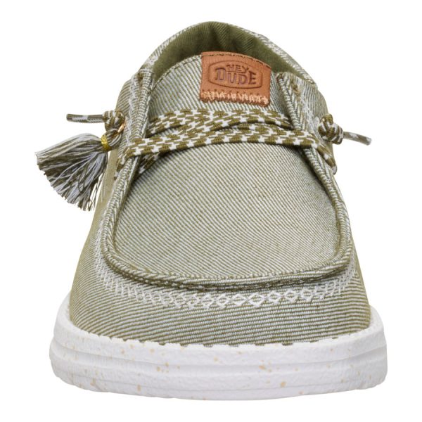 Wendy Funk Embroidered Floral - Olive