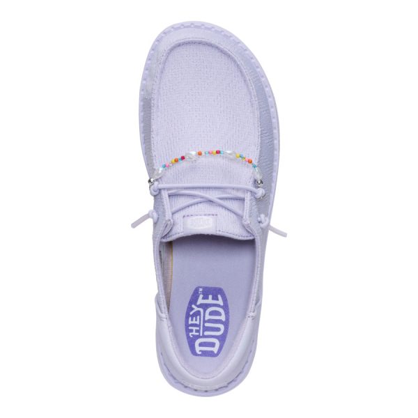 Wendy Funk Mesh Shoelry - Thistle Purple