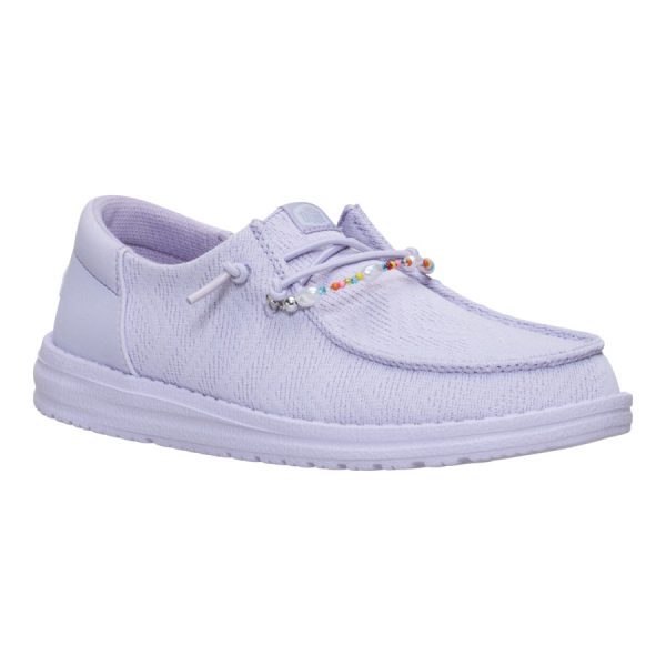 Wendy Funk Mesh Shoelry - Thistle Purple