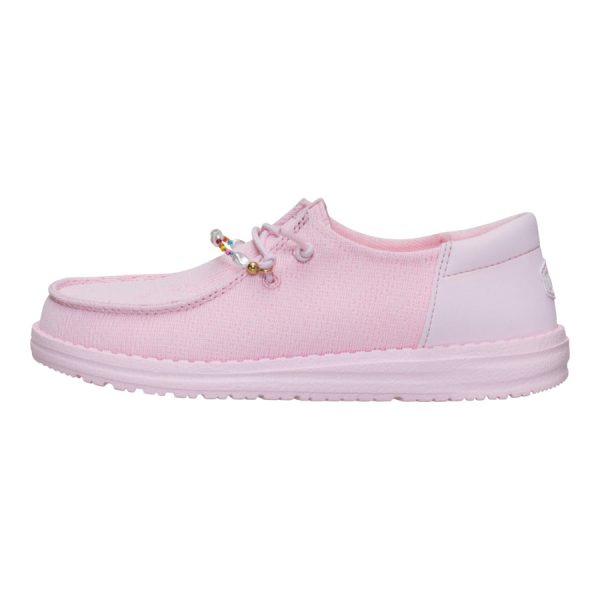 Wendy Funk Mesh Shoelry - Light Pink