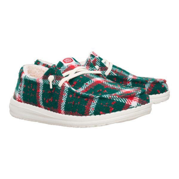Wendy Confetti Plaid Cozy - Red/Green/Multi
