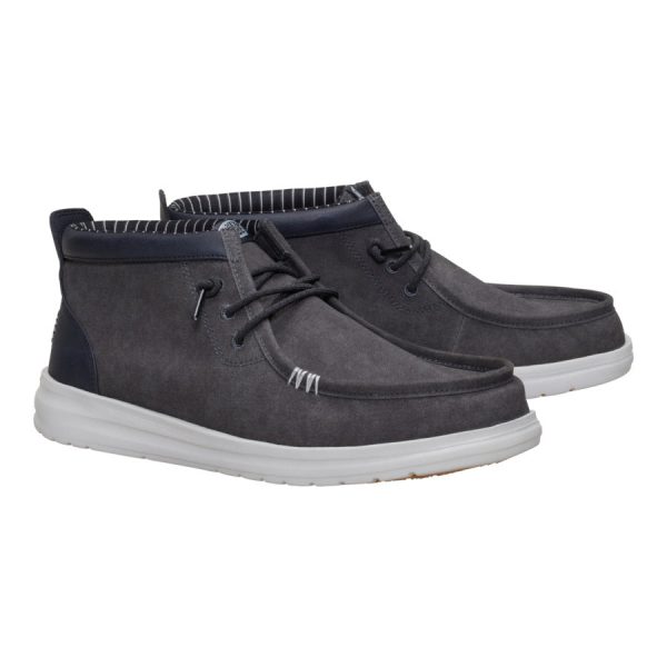 Wally Mid Gripr Vin Classic - Black Oyster/Black