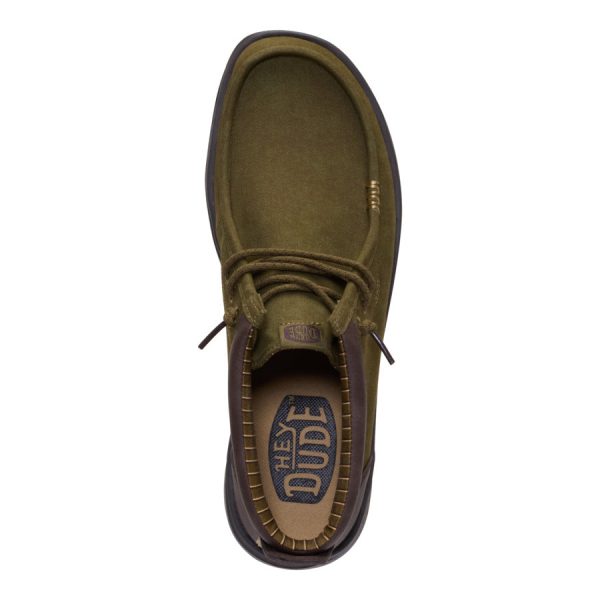 Wally Mid Gripr Vin Classic - Dark Olive/Mole Brown