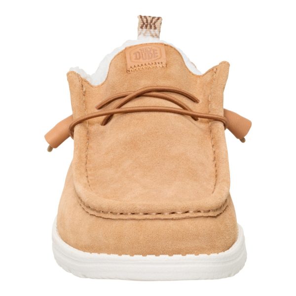 Wally Suede Shearling - Lion Orange/Multi
