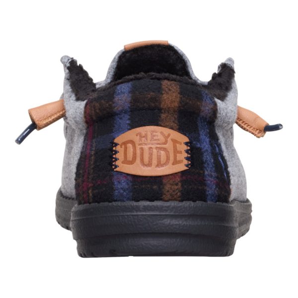 Wally Cozy Plaid - Smoke Grey/Multi