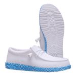 Wally Funk Warped Geo - White/Brilliant Blue