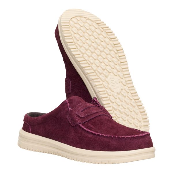 Wally Nxt Mule - Fig Purple