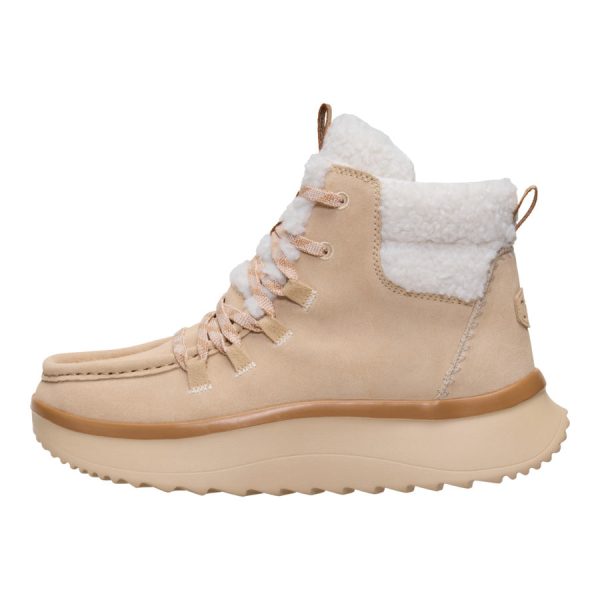Wendy Peak Apres Suede Cozy Stitch - Tan