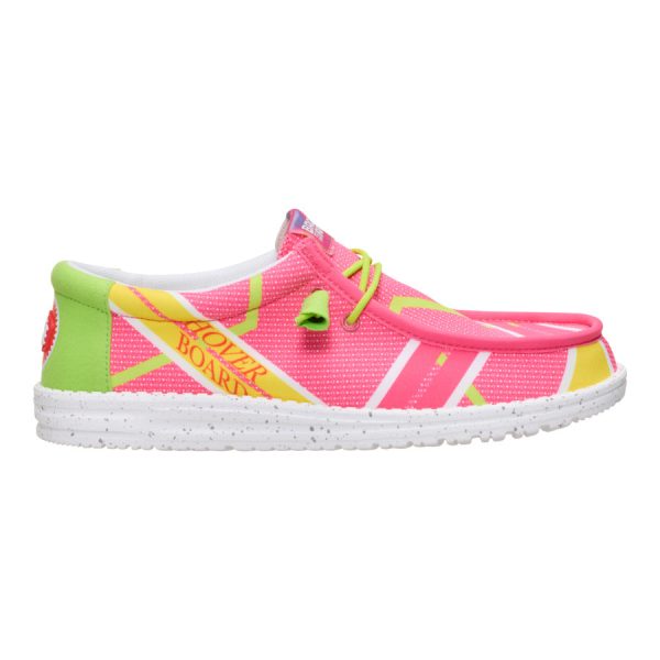 Wally Back To The Future Hover Board - Pink/Multi