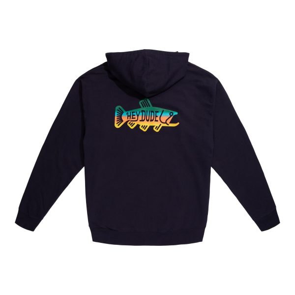 Modern Trout Hoodie - Navy