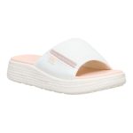 Tide Espadrille Slide - Off White/Tan