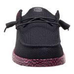 Wally Slip Warped Geo - Black/Fig Purple