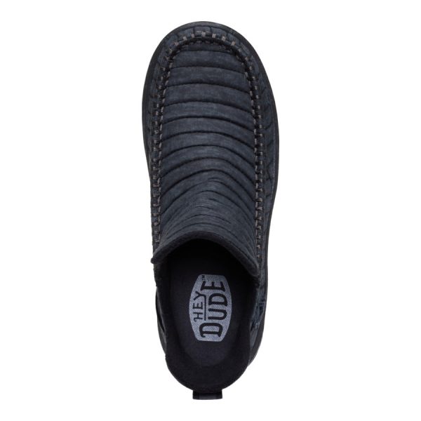 Camden Quilted - Black/Black