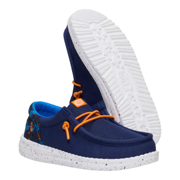 Wally Funk Youth Game On - Navy/Multi